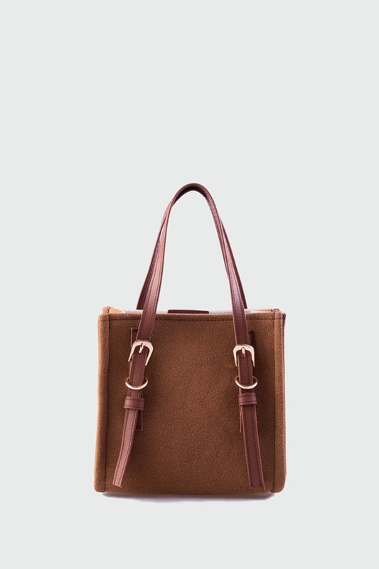 Luxe Crossbody Bag with Belt