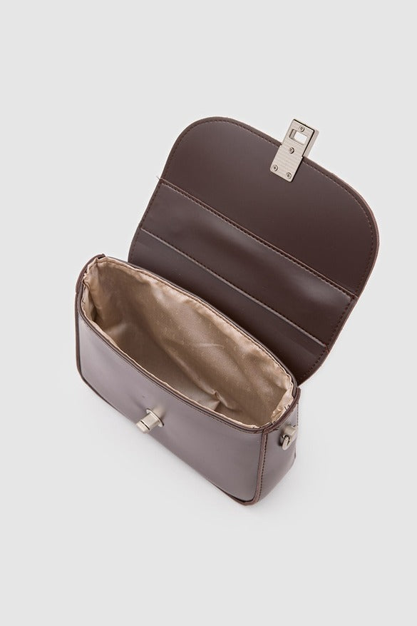 Cobble Small Crossbody Bag Coffee