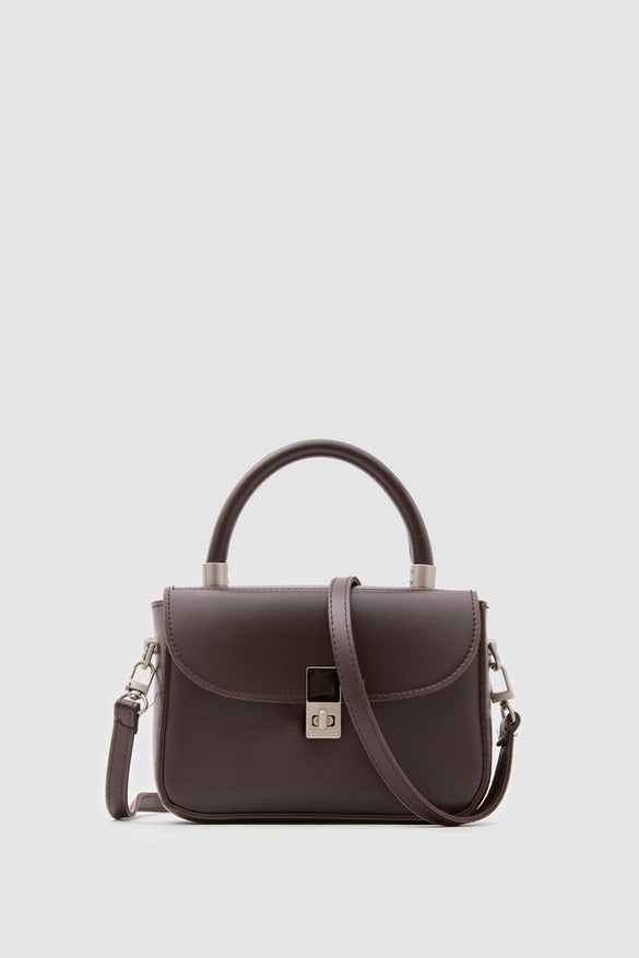 Cobble Small Crossbody Bag Coffee
