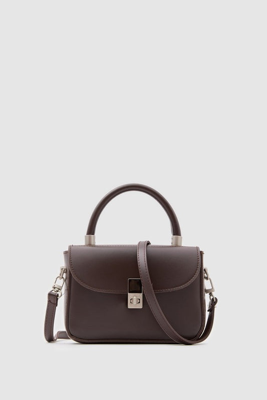 Cobble Small Crossbody Bag Coffee