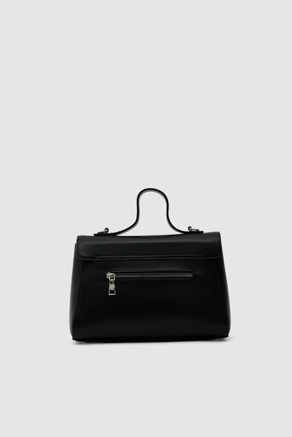 Alexa Midi Crossbody Bag Black