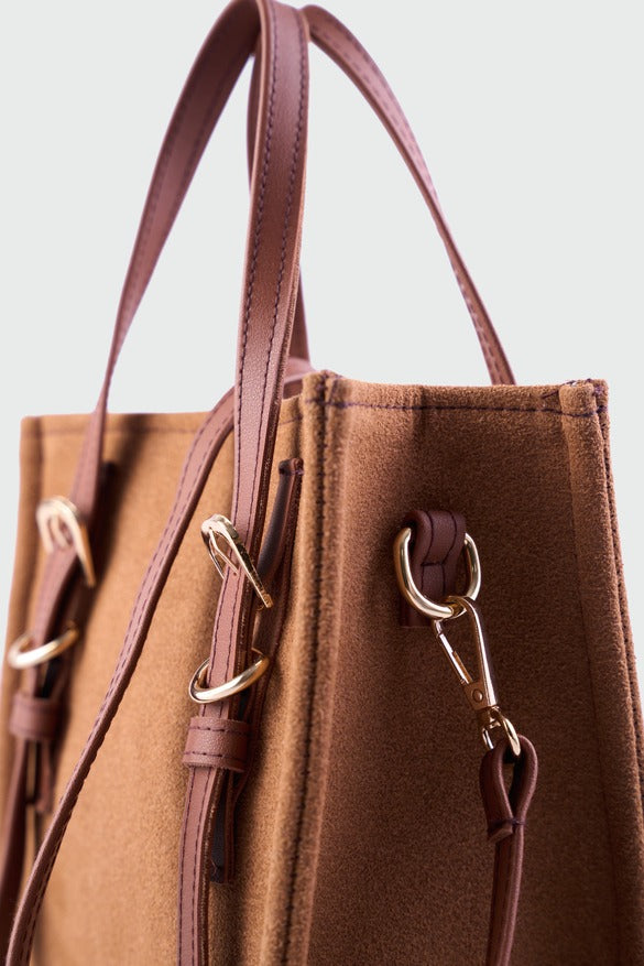 Luxe Crossbody Bag with Belt